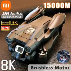 DJI Xiaomi Z908Pro Max 드론 전문 듀얼 카메라 HD 8K WiFi 브러시리스 모터 GPS FPV 장애물 회피 접이식