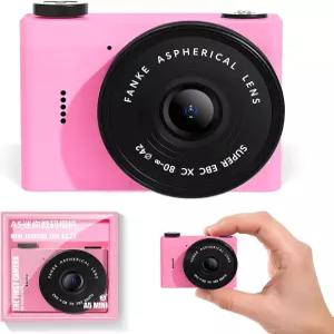 096인치 LCD 화면 080P 78 광각 레트로 디지털 카메라 32GB SD 카드 USB 리더 스티커 여행 연구용 듀얼