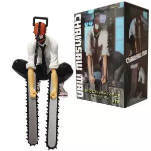 체인소맨 18cm 전기 톱 남자 애니메이션 피규어 파워 Denji 액션 PVC 입상 성인 컬렉션 인형 완구