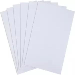 Silane 6 다 천 4개 크로스 원단 흰색 2 x 8인치