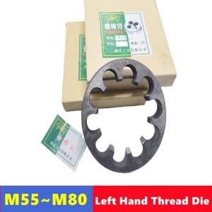 왼손 미터법 다이 M55-M80 기계 및 수공구 수동 외부 나사 탭핑 수리 1 개