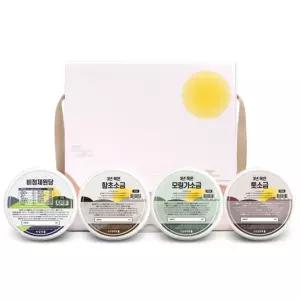 단심답례품 원당 250g + 함초소금 300g + 모링가소금 300g + 톳소금 300g 선물세트 1세트
