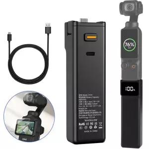 DJI 오즈모 포켓 3 배터리용 Pocket3 배터리 핸들 모바일 내장 5000mAh 225W 예약 14인치 나사