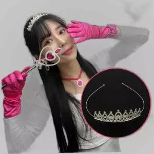 Jpar 웨딩 티아라 왕관머리띠 A