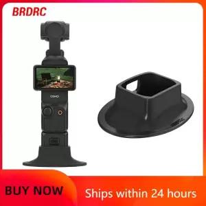 DJI Osmo Pocket 3 카메라 도크 데스크탑 미끄럼방지 베이스 스탠드용 BRDRC 실리콘 퀵릴리즈