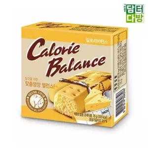 해태 칼로리바란스 치즈 76g X 8개 영양 간식 식사대용 대용식 발란스 체중조절용식품