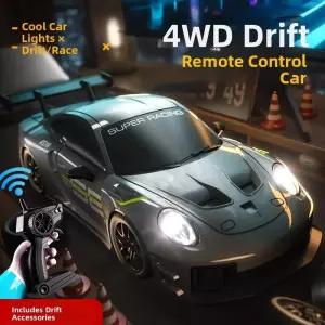 RC카 2025 신형 한정판 RC 드리프트 GT3 RS 911mi SU7 120 레이싱카 고속 무선 조종 즐기는 레이싱 키즈