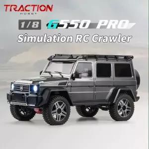 RC카 트랙션 하비 KM5 G550 Pro 4륜구동 RC 크롤러 18 전동 무선 조종 차량용 성인