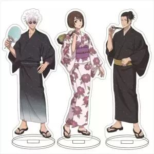 주술회전 Jujutsu Kaisen Anime Gojo Satoru Geto Suguru 아크릴 스탠드 메구미 피규어 인형 코스프레 컬렉