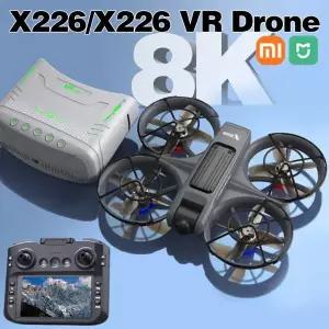 드론액세서리 Xiaomi 드론 X226X226VR 8K 직업 HD 광각 카메라 WiFi FPV RC 헬리콥터 대형 스크린 접이식