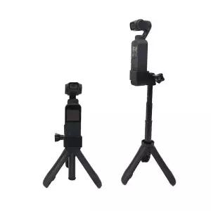 DJI 짐벌 홀더 Osmo Pocket 2Pocket 1 카메라 미니 데스크탑 삼각대 Selfie 스틱 어댑터 클립