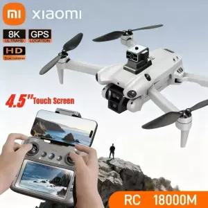 드론 샤오미 S101 8K HD 전문가용 듀얼 카메라 5G 와이파이 120 ° 스크린 장애물 회피 쿼드콥터 20000M 광