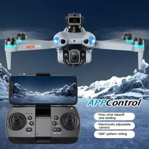 드론 새롭게 AE5 Pro 8K 듀얼 카메라 HD 항공 촬영 화면 접이식 쿼드콥터 RC 용