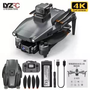 드론 L600 PRO GPS 전문가용 4K HD 듀얼 카메라 360 ° 장애물 회피 브러시리스 모터 5G WIFI FPV RC 쿼드