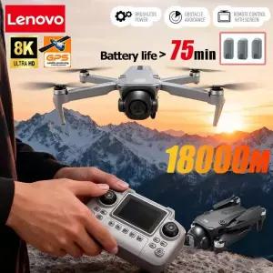 드론 레노버 D18 8K HD 듀얼 카메라 항공 촬영 장애물 회피 브러시리스 모터 5G WIFI GPS 리턴 18000m 쿼드
