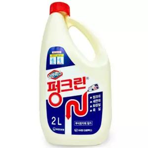 싱크대막힘용액 변기통막힘약품 뚫어뻥 용액 2L 배관 하수관 고깃집 물때 세면대