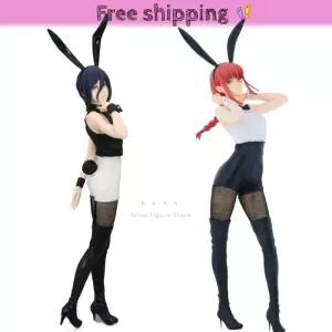 레제피규어 주술회전 재고 오리지널 FuRyu BiCute Bunnies CHAINSAW MANREZE MAKIMA 버니걸 피규어 인형 컬