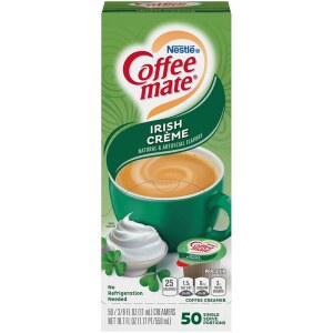 커피메이트 아이리시 크림 리퀴드 크리머 50 싱글 서브 3/8 FL OZ