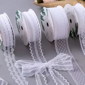 레이스 포장 부케 선물 DIY 공예 부자재 헤어핀 재료