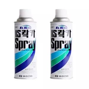 [에이치플러스몰]일신 락카 스프레이 420ml 2개입 락카스프레이 페인트 이락카 라카