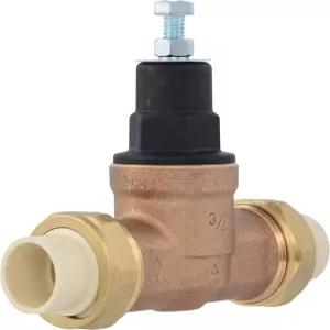 캐시 아크메 EB45 압력 조절 밸브 더블 유니온 3/4인치 CPVC 폴리 탑 60 PSI PVA16P-DUVC-60