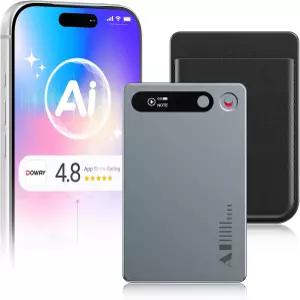 AI 노이즈 캔슬링 음성 기 64GB 메모리 전사 및 요약 8개 언어 지원 강의 회의 통화를 위한 APP 제어