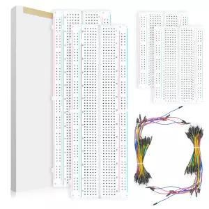 134개 브레드보드 키트 솔더리스 2개 PCS 830 및 2 400 타이 포인트 PCB 초보자 친화적 아두이노 일렉트