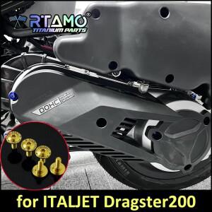 RTAMO Gr5 티타늄 볼트 바이크 오토바이 리어 쇼크 엔진 오일 액슬 너트 Brembo 캘리퍼스 스크류 ITALJET D