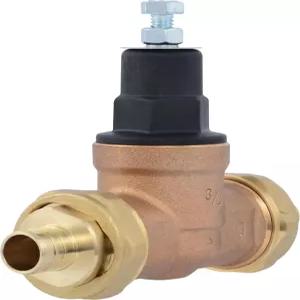 캐시 아크메 EB45 압력 조절 밸브 더블 유니온 3/4인치 크림프 폴리 탑 60 PSI PVA16P-DUCR-60