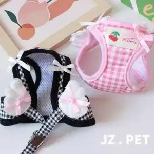 [반려] 구름이랑별이랑 강아지 하네스 가슴줄 리드줄포함