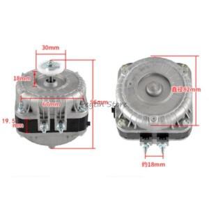 1Pc FZJ-20 출력 40W 0.25A 1300r/min CCW 냉각 팬 실드 폴 비동기 모터 콘덴싱