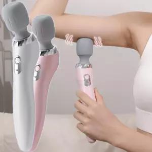 USB 충전 휴대용 핸드헬드 마사지기 진동 마사지 스틱 목 등 다리 허리 발바닥 이완