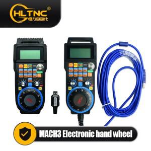 WHB04B 무선 펄스 발생기 지원 Mach3 시스템 CNC 라우터 용 4 축 6 전자 핸드 휠 펜던트