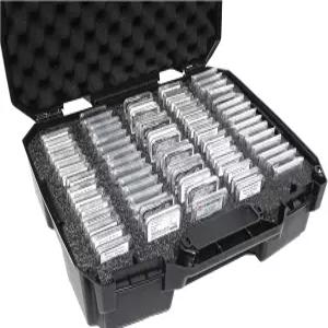 케이스 클럽 7530 등급 코인 슬래브 슬롯 폼 분리 PCGS NGC 등에 컬렉션의 보관 운송 및 정리를 위한