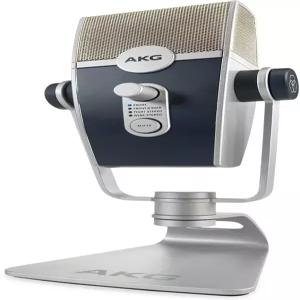 스트리밍 게임 팟캐스트를 위한 AKG 오디오 Lyra 울트라 HD USB C 마이크 PC 및 Mac용 ASMR 노트북 또는