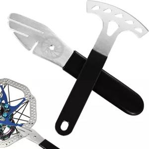 마퀴타 로터 트루잉 포크 산악 도로 자전거용 디스크 브레이크 정렬 도구 2개 대형 조정 시 42mm 소형 버