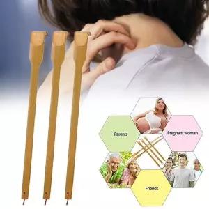 대나무 등긁개 노인용 스크래칭 마사지 바디 가려움 방지 스크래퍼 스틱 건강 관리 제품 촉감 완구