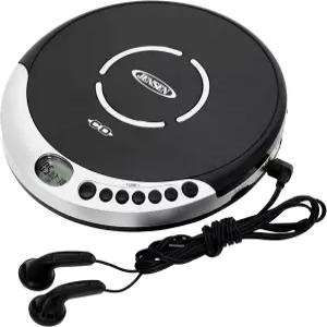 베이스 부스트 실버 JENCD60R이 탑재된 젠슨 휴대용 CD 플레이어