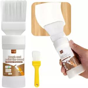6.35 Fl Oz 화이트 터치업 페인트 나무 문 캐비닛 가구 및 금속 표면용 흰색 빠른 건조 포뮬러 간편한 적용