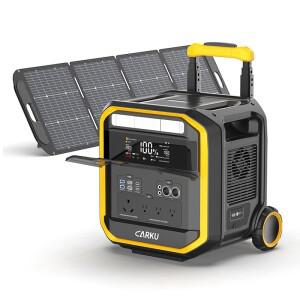 야외용 3600W 리튬인산철LiFePO4 리튬 이온 셀 고용량 휴대용 태양광 발전소 캠핑용 파워뱅크