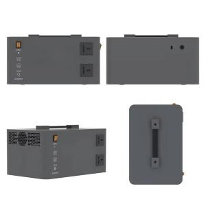 아스고프트 서플라이 2400w 태양광 발전기 휴대용 키트 파워 스테이션 모바일 고속 충전 야외 캠핑용
