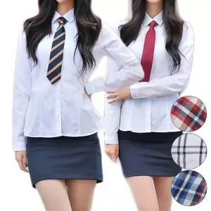 교복몰 (2장 패키지) 여자 각카라 화이트 셔츠