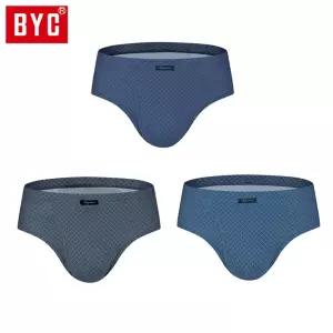 BYC 남성 맥시 3매입 삼각팬티 DOLF1012