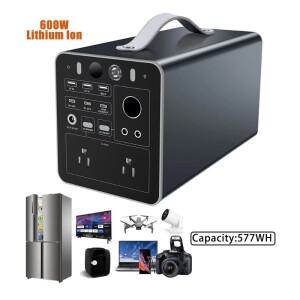 520-PD 600W 야외 캠핑 리튬 이온 파워 스테이션 156000mAh 가정용 휴대용 에너지 저장