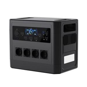 제조업체 도매 220V EU 플러그 휴대용 파워스테이션 야외 2000W 가정용 태양광 발전기