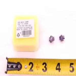2pcs 새로운 ISCAR IDM 0433 IC908 카바이드 교체 가능한 드릴 팁 삽입 냉각수 스루 - EA1231BM5