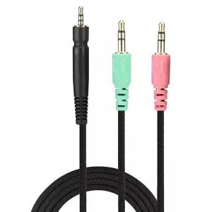 고충실도 오디오 디자인(PC 버전)을 갖춘 G4ME ONE 373D 37X GSP350 500 600용 경량 게이밍 폰 케이블