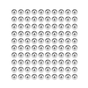 uxcell 3.5mm 베어링 볼 304 스테인리스 스틸 G100 정밀 200개