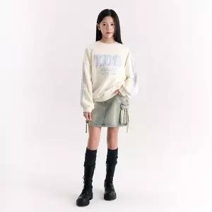 [더데이걸] 스트링 카고 데님스커트 TGWH25W03_7358