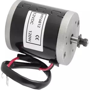 Ktsxops 브러시드 모터 MY6812 12V 120W 고속 전기 스쿠터 9개의 톱니 접이식 DC 미니 더트 바이크 부품
